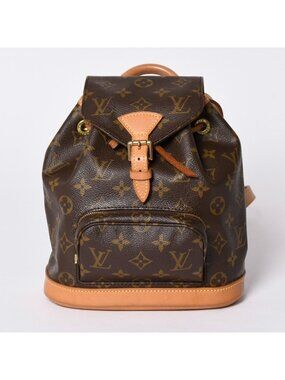 Louis Vuitton Mini Montsouris Backpack Monogram Brown